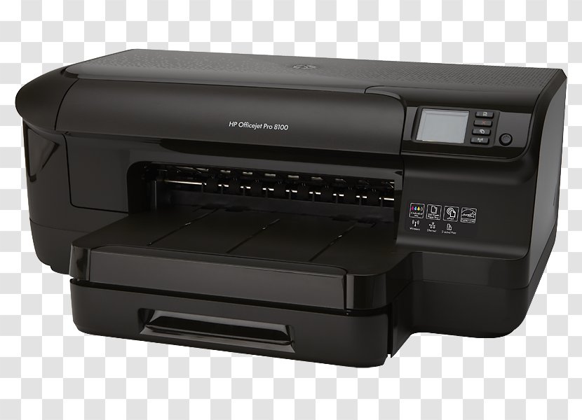 Hewlett-Packard Inkjet Printing Printer HP Officejet Pro 8100 - Hewlettpackard - Hewlett-packard Transparent PNG