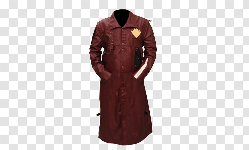 Star-Lord Coat Leather Jacket Artificial - Starlord Transparent PNG