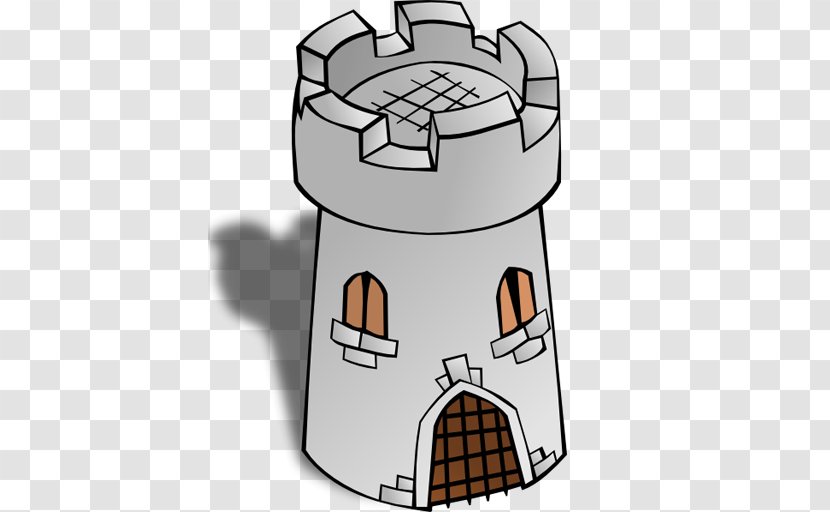 Fortified Tower Open Transparency Drawing - Igloo Transparent PNG