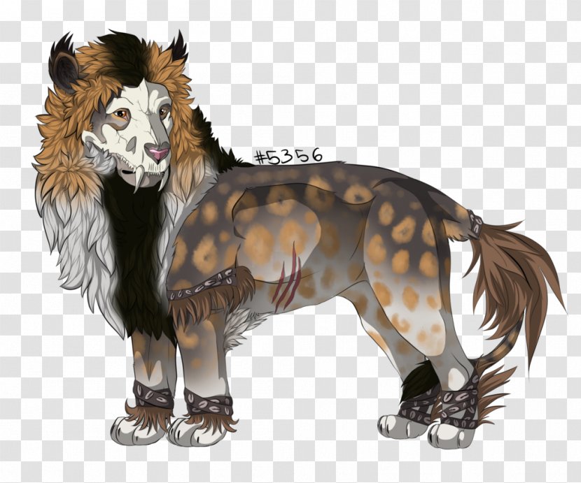 Dog Big Cat Fur Wildlife - Horse Like Mammal - Realistic Lion Drawings Transparent PNG