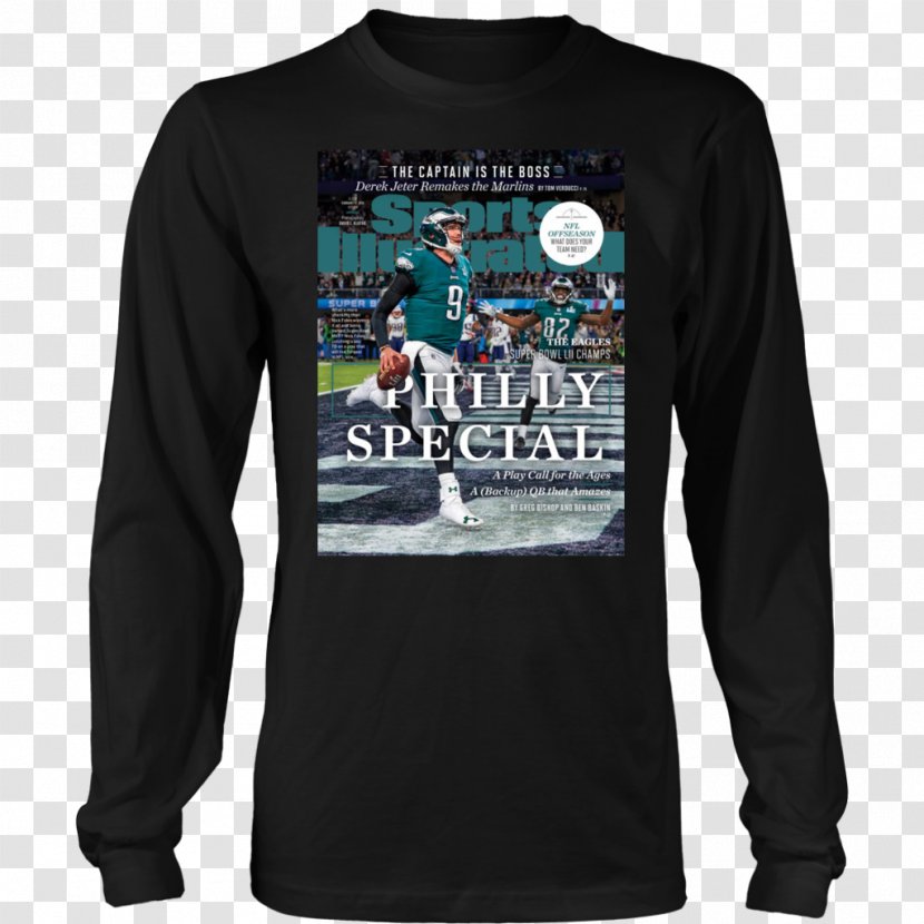 Long-sleeved T-shirt Philly Special Hoodie - Sleeve - Poster Transparent PNG