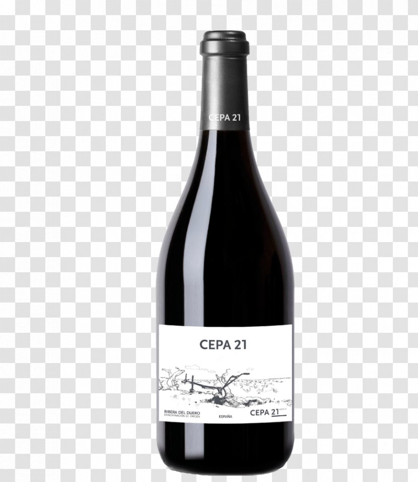 Ribera Del Duero DO Tempranillo Red Wine Varietal - Bottle Transparent PNG