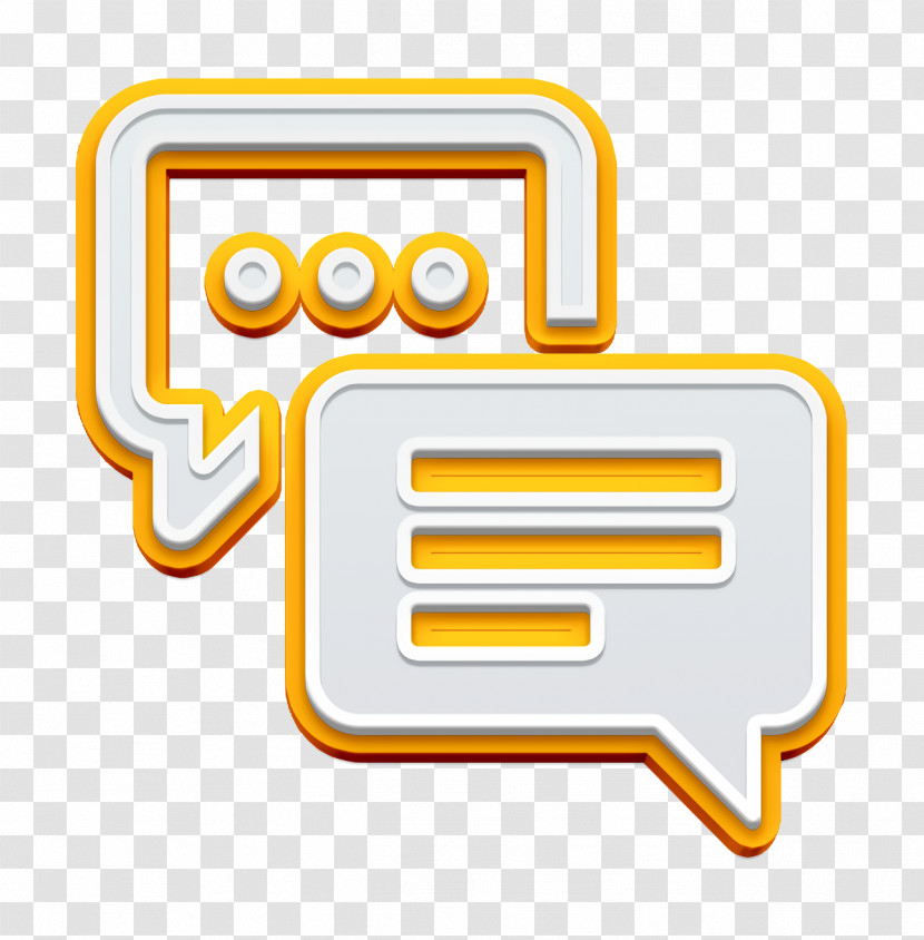 Chat Icon Speech Bubble Icon Interface Icon Compilation Icon Transparent PNG