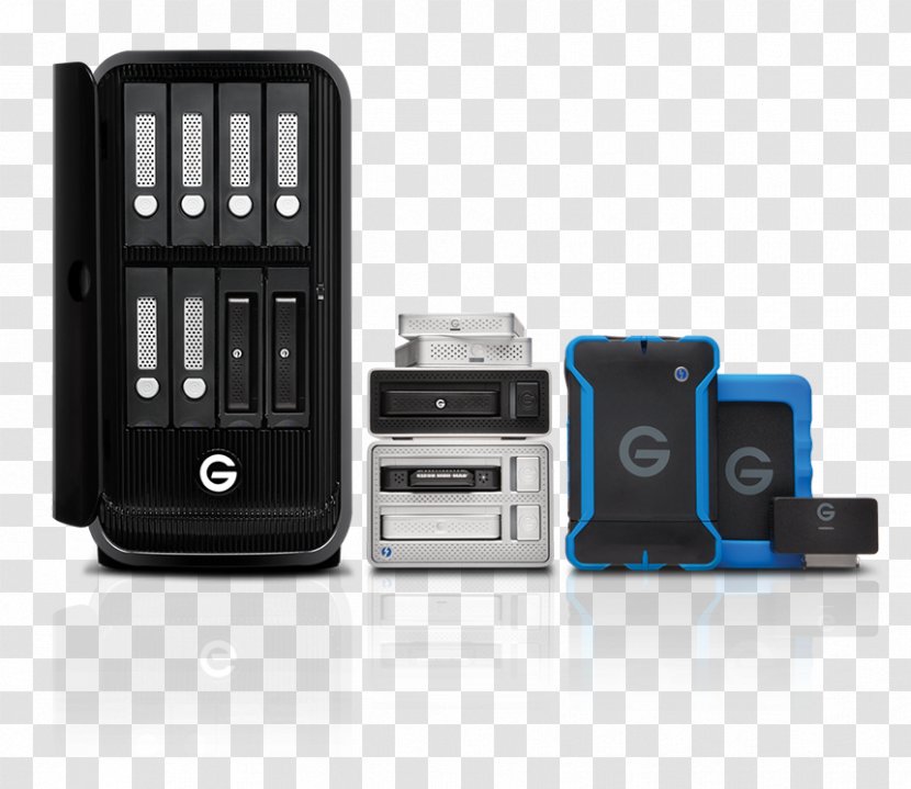 G-Technology G-Speed Studio XL Hard Drives RAID Thunderbolt - Jbod - Emme Technology Srl Transparent PNG