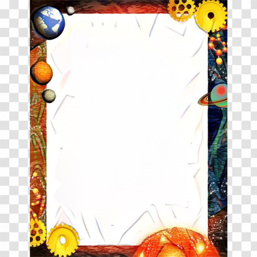 Graphic Design Frame - Natural Science - Stationery Paper Product Transparent PNG