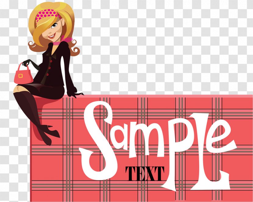 Cartoon Graphic Arts - Brand - Women Transparent PNG