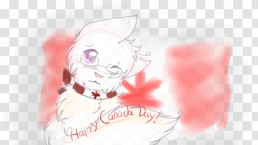 Drawing Character Cartoon - Ear - Canada Day Transparent PNG
