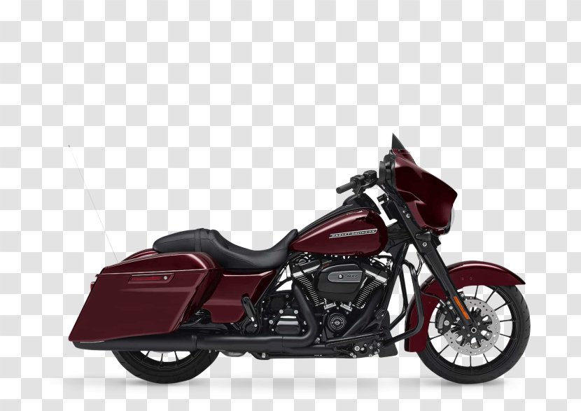 Harley-Davidson Street Glide Cox's Double Eagle Motorcycle - Wheel Transparent PNG