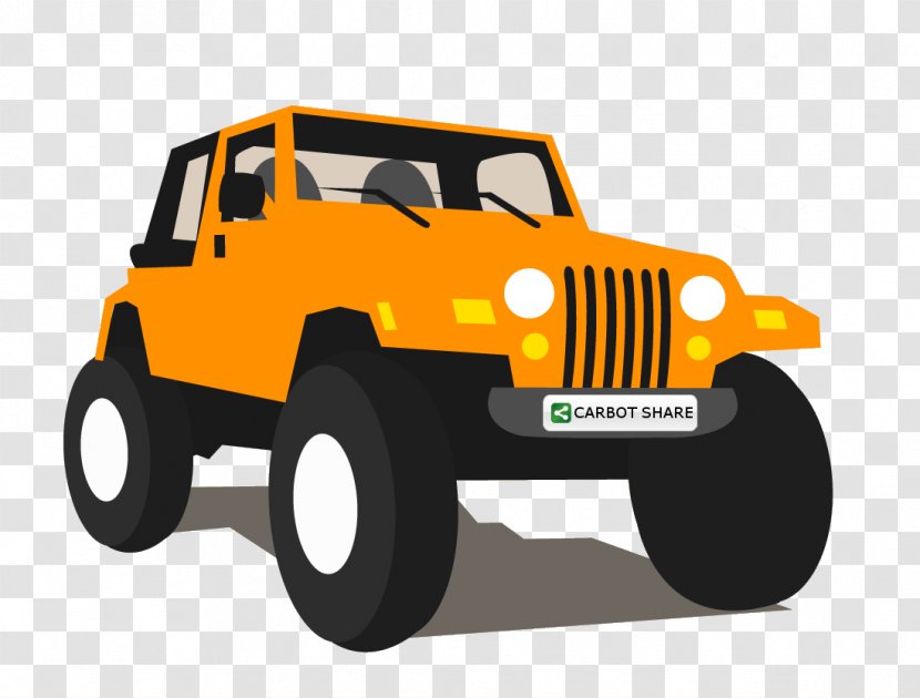 Jeep Grand Cherokee Willys Truck Wrangler Unlimited Car - Cliparts Transparent PNG