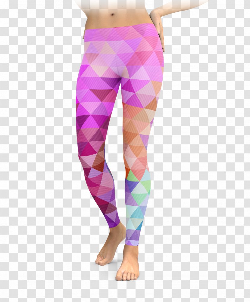 Leggings Bulldog Chicago New Look Waist - Frame - Abstract-triangle Transparent PNG