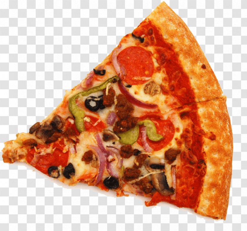 New York-style Pizza Italian Cuisine Fast Food Sicilian - Cheese Transparent PNG