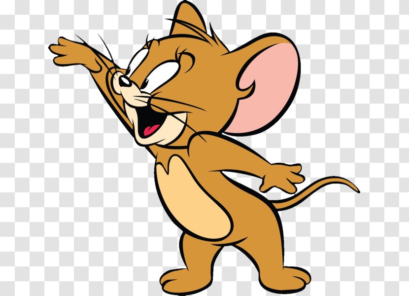 Jerry Mouse Tom Cat And - Small To Medium Sized Cats Transparent PNG