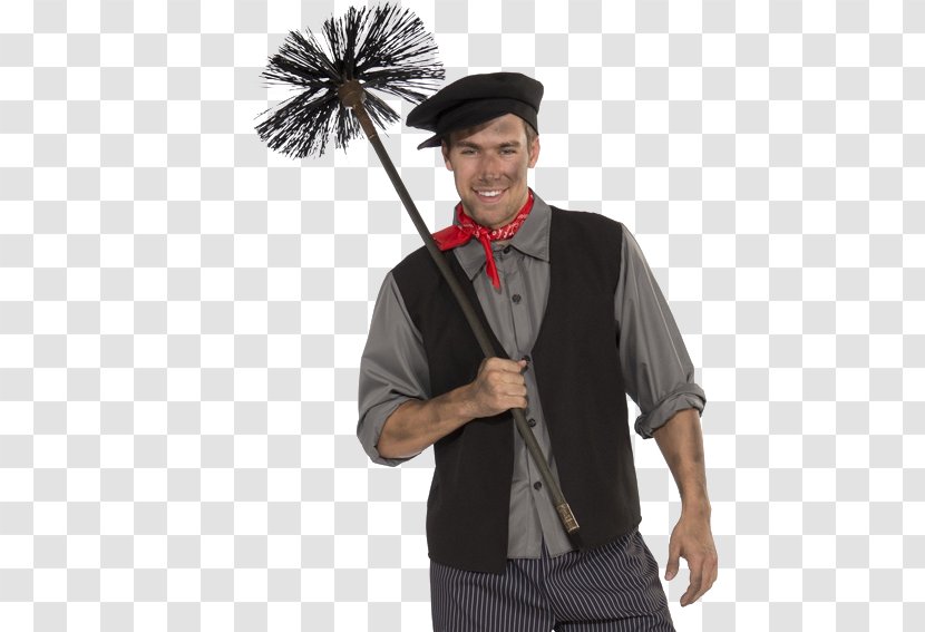 Dick Van Dyke Mary Poppins Bert Chimney Sweep Costume - Handkerchief Transparent PNG