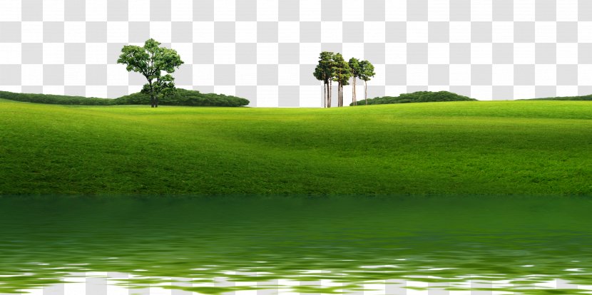 Download Landscape Euclidean Vector Icon - Grassland - Mountain Outskirts Transparent PNG