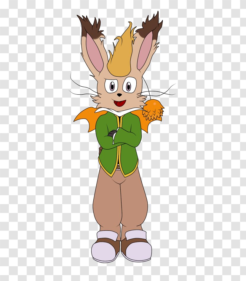 Rabbit Easter Bunny Hare Clip Art Illustration - Tail Transparent PNG