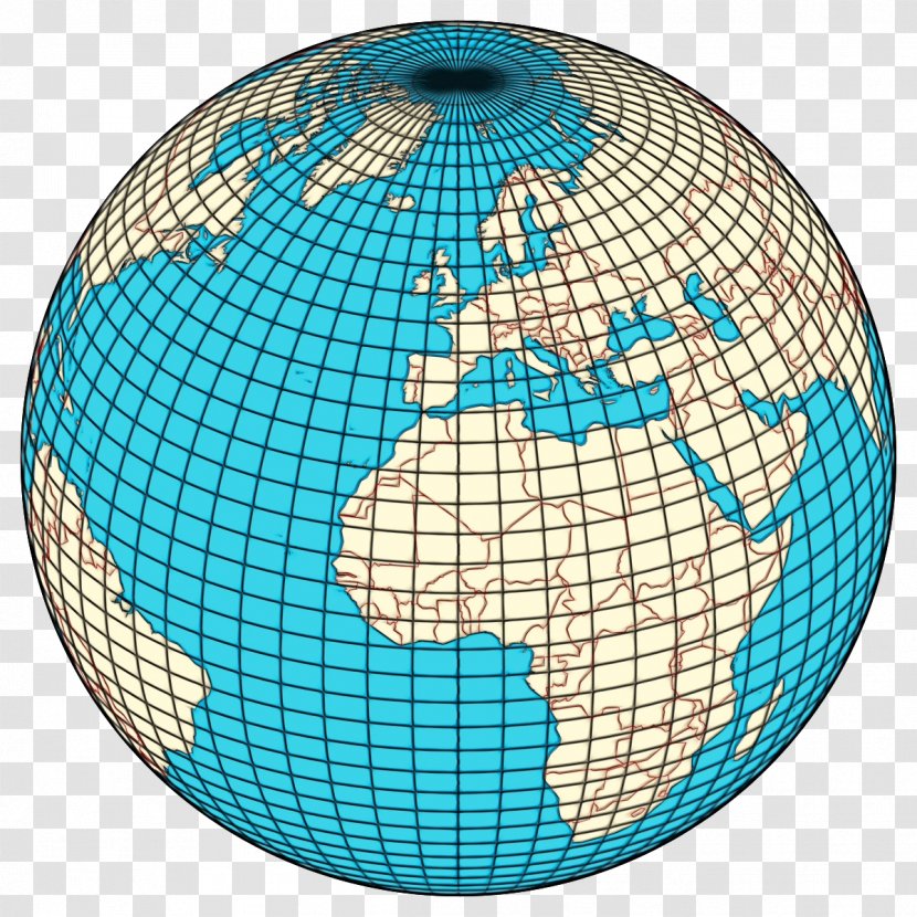 Earth Cartoon - Angular Distance - World Transparent PNG