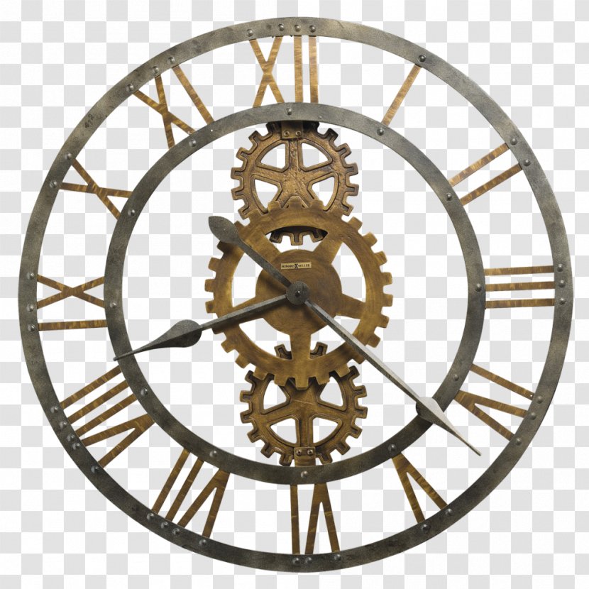 Howard Miller Clock Company Furniture Wall Quartz - Steampunk Gear Transparent PNG