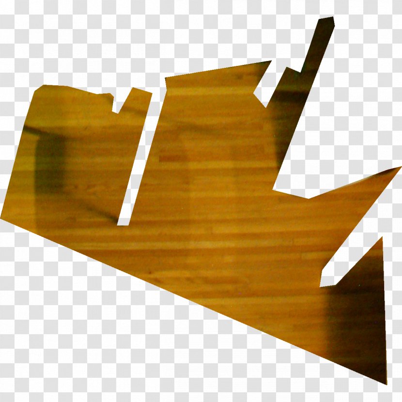 Wood Line Material Angle - Yellow Transparent PNG