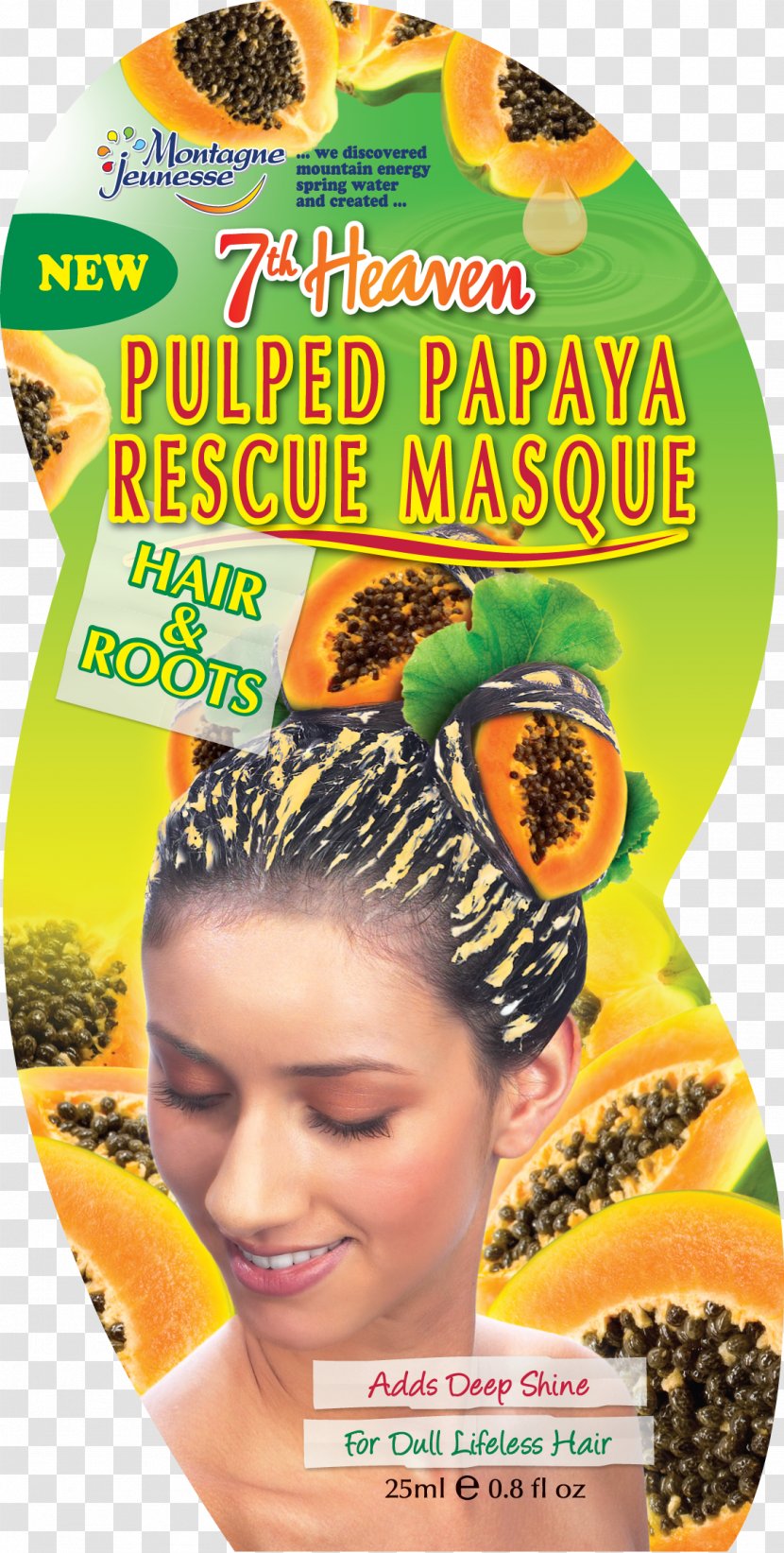 Mask Hair Care Montagne Jeunesse Frizz Transparent PNG
