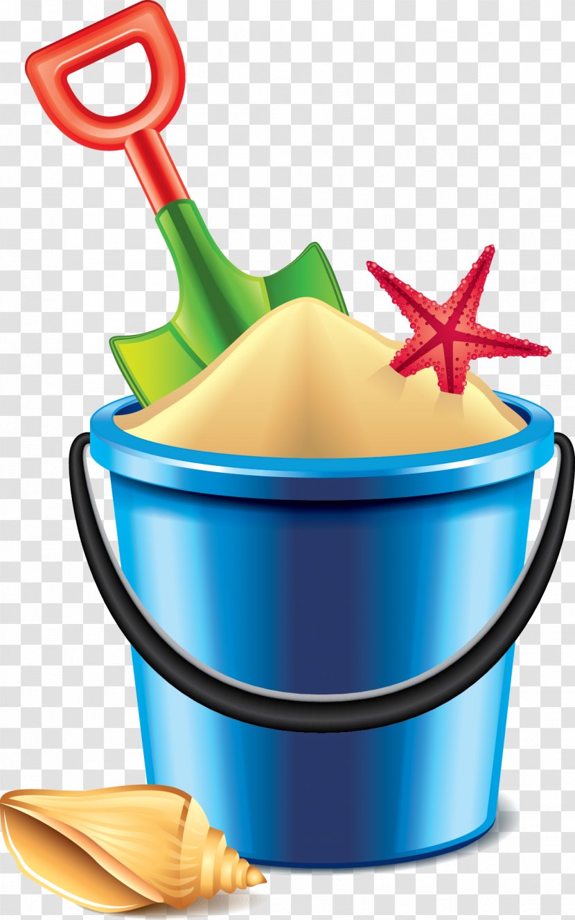 Bucket And Spade Clip Art Transparent PNG