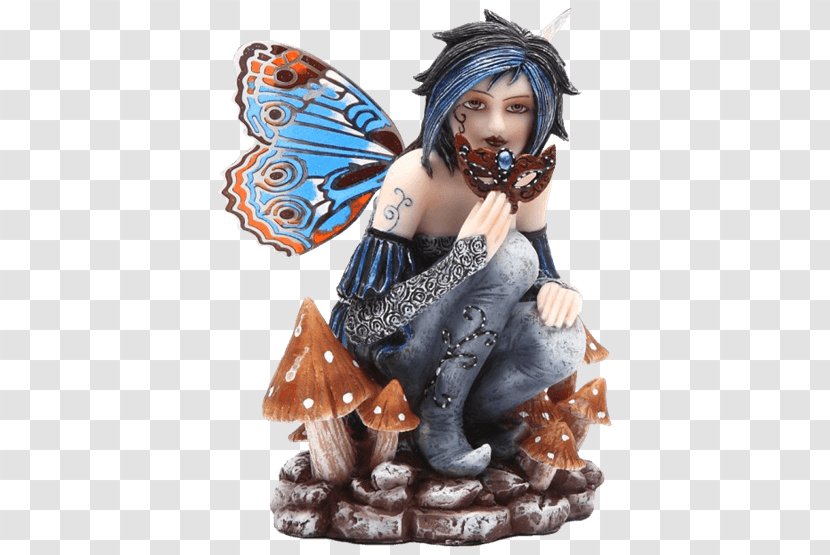 Fairy Figurine Statue Pixie Sculpture - Garden - Butterfly Transparent PNG