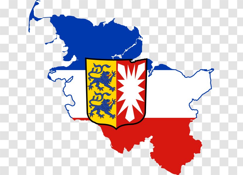Flag Of Schleswig-Holstein Germany British Raj Map - Area Transparent PNG