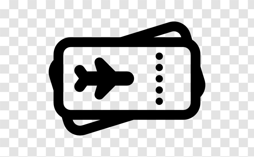 Flight Airline Ticket - Airplane - Vector Transparent PNG