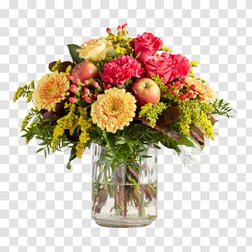 Flower Bouquet Floristry Petal - Garden Roses Transparent PNG