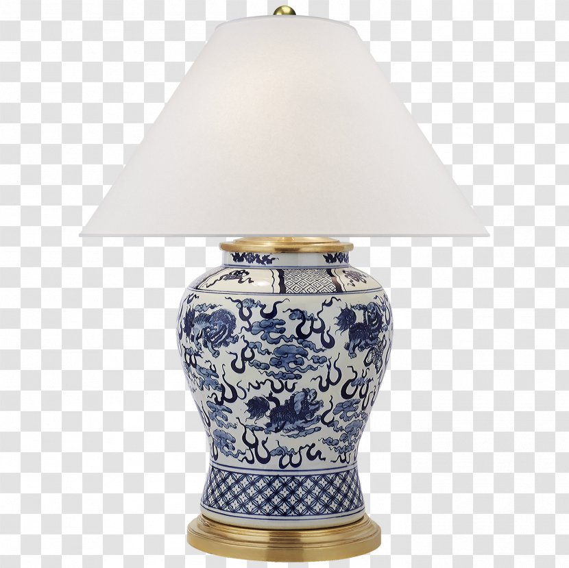 Chinese Guardian Lions Electric Light Ralph Lauren Corporation Dog Fixture - Blue And White Porcelain Transparent PNG