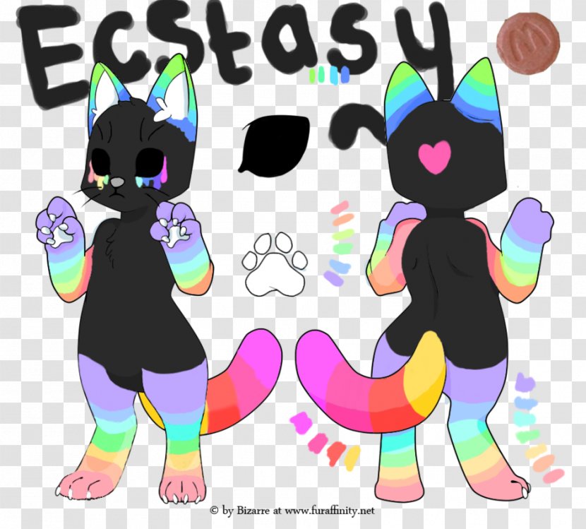 Cat Furry Fandom Palette Art Color - Cartoon Transparent PNG