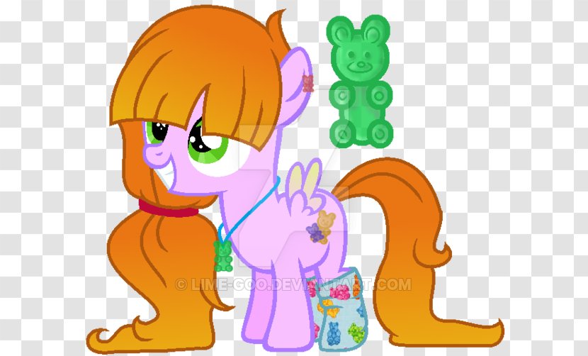 Pony Gummy Bear Gummi Candy Cartoon Drawing - Tree - My Little Transparent PNG