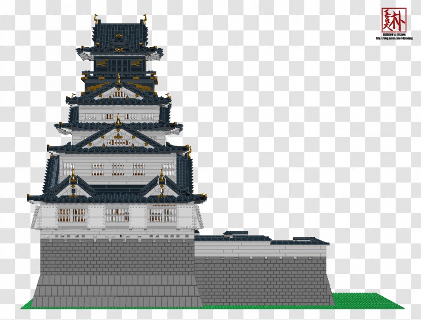 Lego Ideas The Group Osaka Station 3 Building - Japanese Castle Transparent PNG