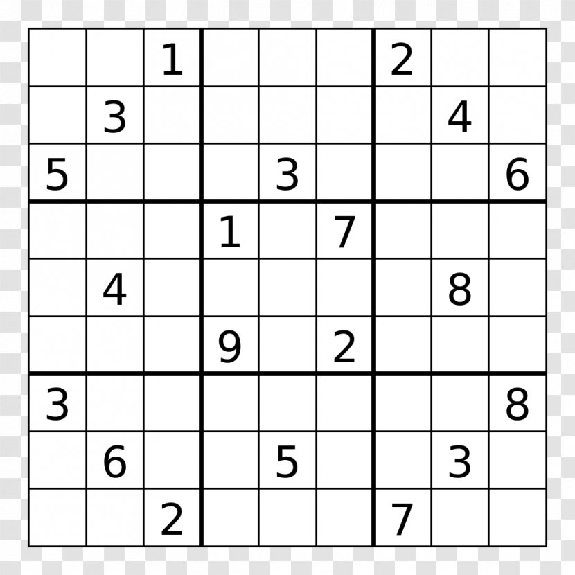 Slitherlink Jigsaw Puzzles Web Sudoku - Fillin Transparent PNG