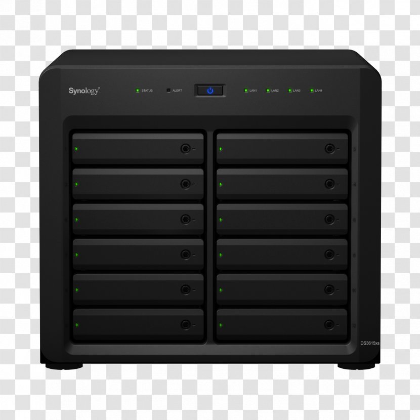 Network Storage Systems Synology DiskStation DS3615xs Disk Station DS3617xs DS2415+ RS18017XS+ - Electronic Device - Small Form-factor Pluggable Transceiver Transparent PNG