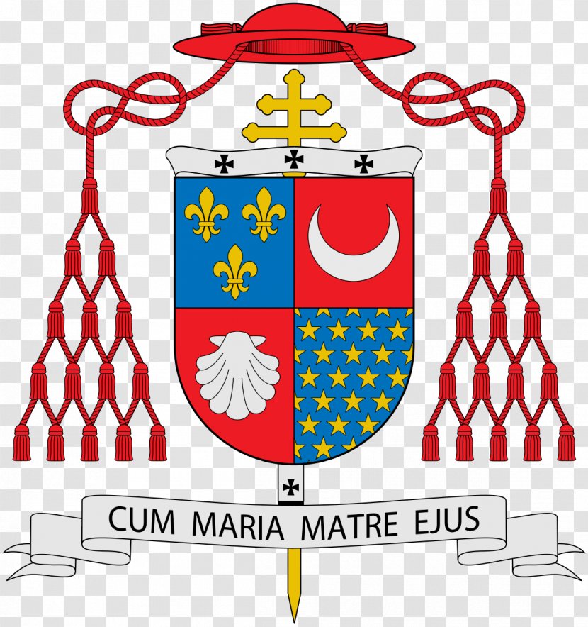 Cardinal Coat Of Arms Santa Lucia Del Gonfalone Teresa Al Corso D'Italia Galero - Tree - Tarcisio Bertone Transparent PNG