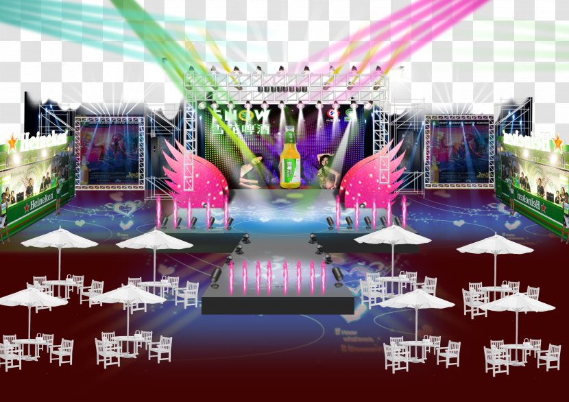 Stage Lighting Scenic Design Scenography - Painting - Beer Transparent PNG