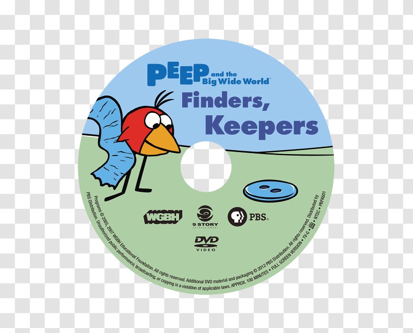 WGBH Discovery Kids PBS 9 Story Media Group - Peep And The Big Wide World Transparent PNG