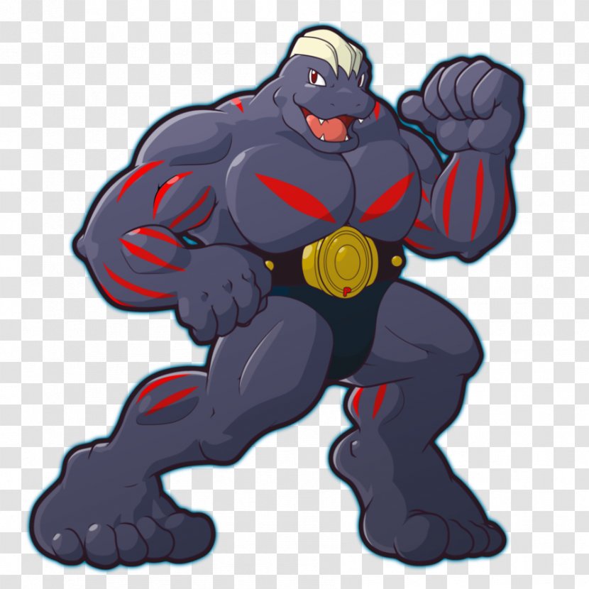 Machoke Misty Art Machop Pokémon Battle Revolution - Bulbapedia Transparent PNG