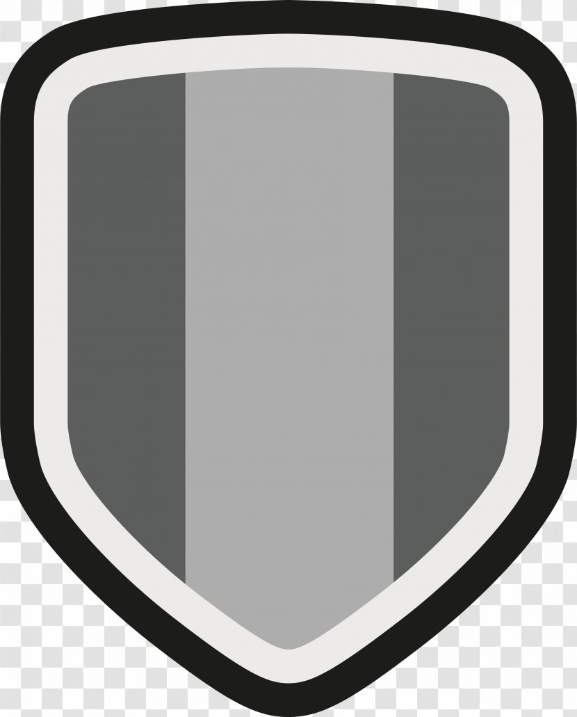 Shield Sword Icon - Rectangle - Standard Transparent PNG