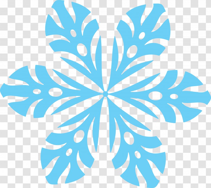 Clip Art - Tree - Snowflakes Transparent PNG
