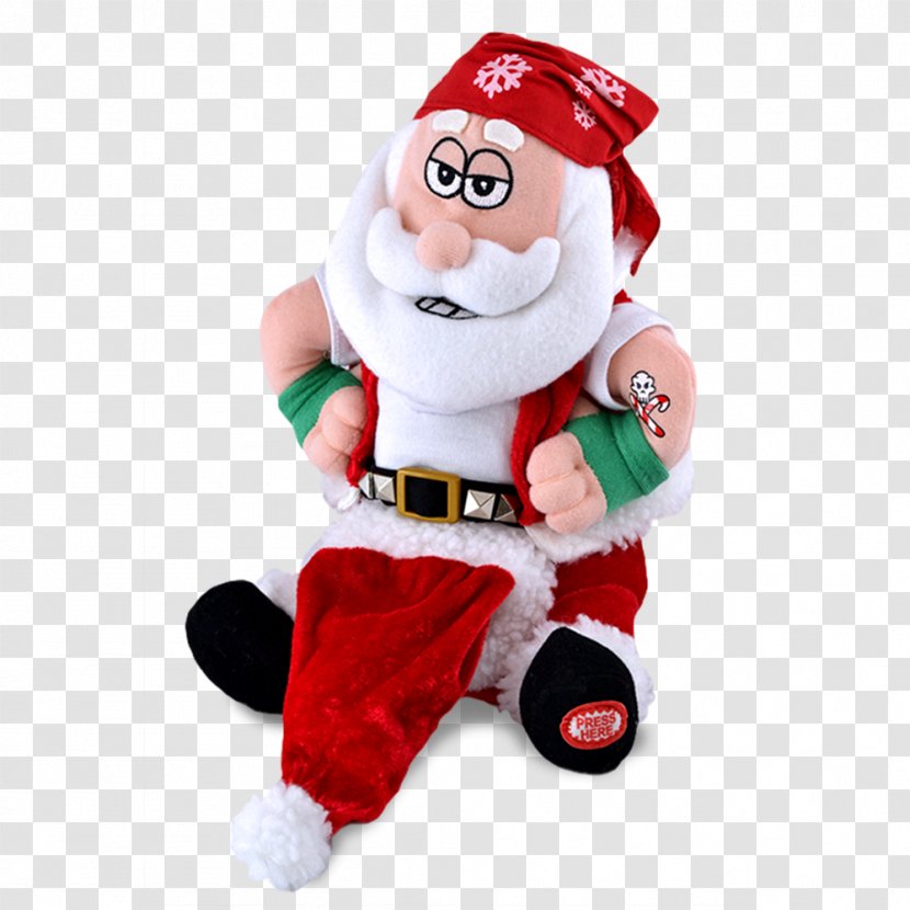 Santa Claus Stuffed Animals & Cuddly Toys Mrs. Christmas Ornament - Drunk Transparent PNG