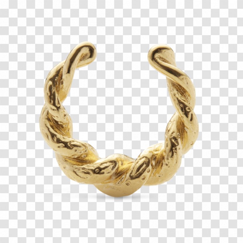 Earring Bracelet Gold Jewellery Necklace - Ear Cuffs Transparent PNG