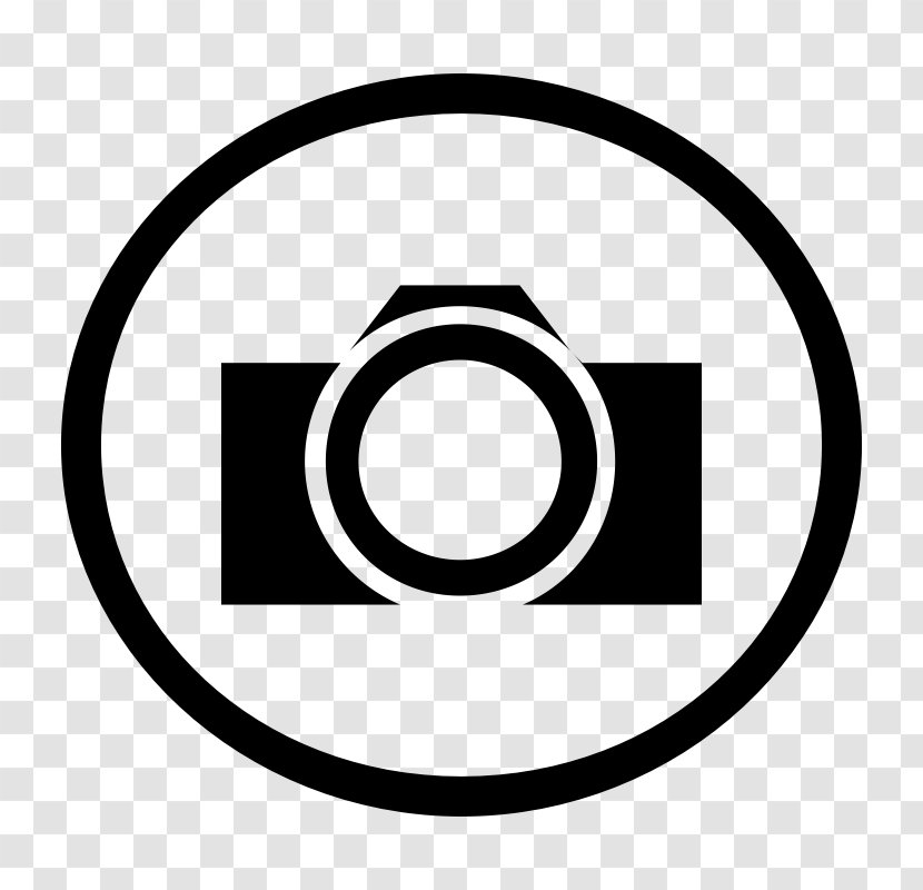 Photographic Film Logo Camera Clip Art - Black And White Transparent PNG