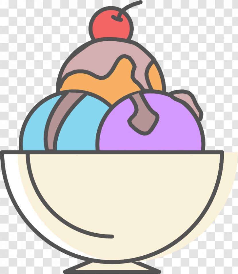 Ice Cream Food Bowl - A Of Transparent PNG
