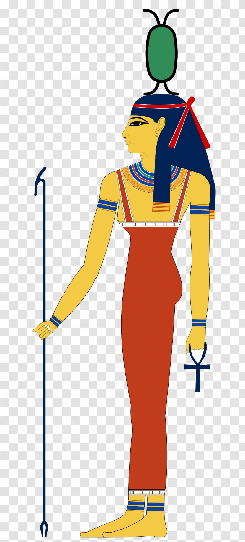 Ancient Egyptian Religion Sais Neith Deities - Joint - Free Goddess Transparent PNG