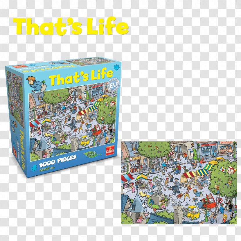 Jigsaw Puzzles Toy Game That's Life - Goliath Toys Transparent PNG