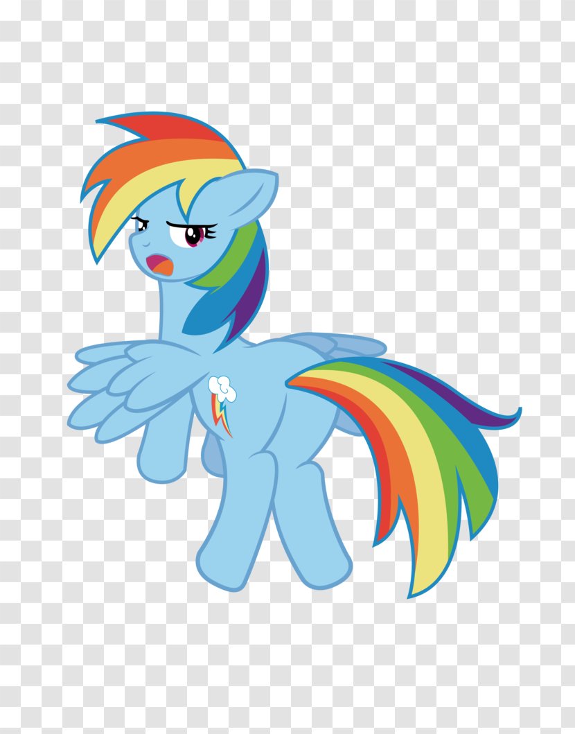 Pony Horse Rainbow Dash Hotspot Clip Art Transparent PNG