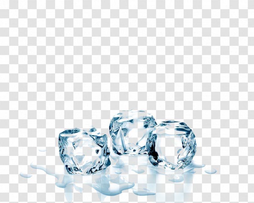 Three Ice Cubes - Photography - Product Transparent PNG