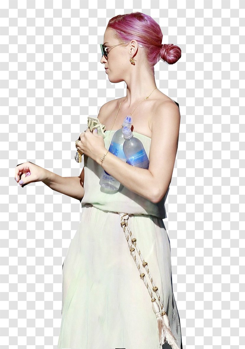 Model Cocktail Dress Fashion Violet Katy Perry - Heart Transparent PNG