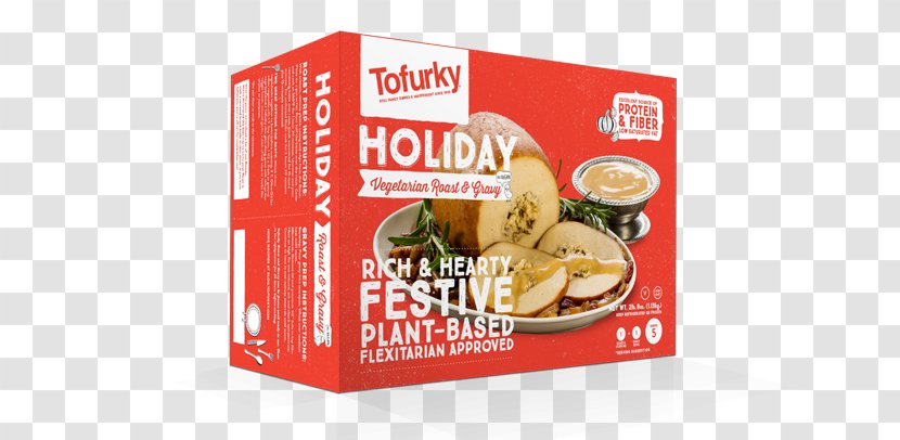 Tofurkey Vegetarian Cuisine Gravy Turtle Island Foods Roasting - Package Brown Rice Transparent PNG